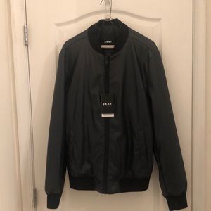 DKNY. Navy Bombers Jacket